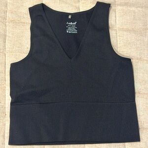 Jo & Co black tank top